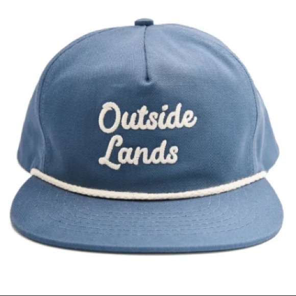 parks project Other - Outside Lands Parks Project Hat Baby blue SnapBack Adjustable Cap